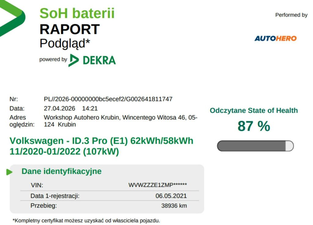 Zdjęcie pojazdu
