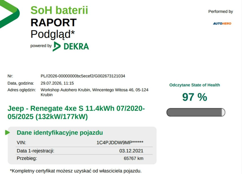 Zdjęcie pojazdu